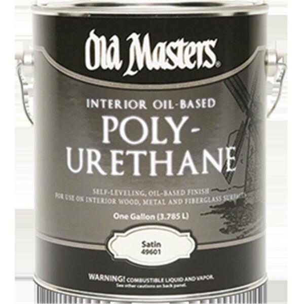 Old Masters 49601 Satin Oil Based Polyurethane - 1 Gallon 3587